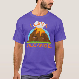 T-shirt I Lava Volcanoes Géologues graphique Minéralogie C