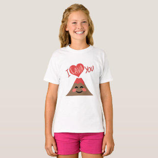 T-shirt I lave vous chemise douce de calembour de coeur de