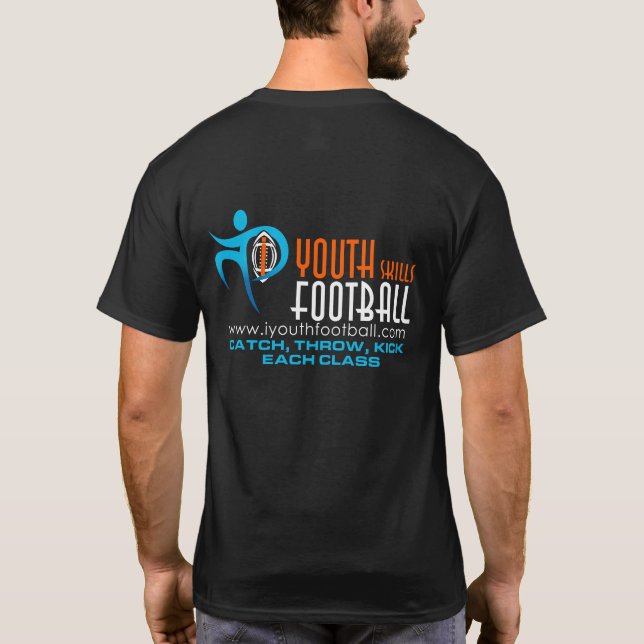 T-shirt I le football de la jeunesse (Dos)