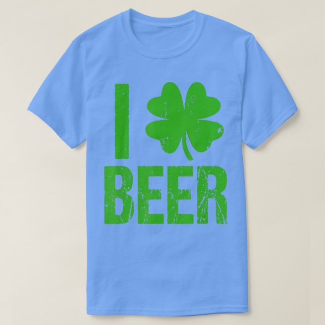 T-shirt I Loer Beer Four Leaf Clover St (Design devant)