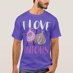 T-shirt I Loin Onions Veggie Vegetables Cuisines