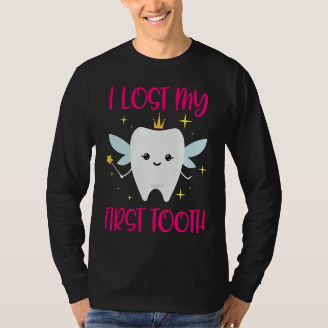 T-shirt I Lost My First Tooth 1st Tooth Fairy  Daughter (Devant)
