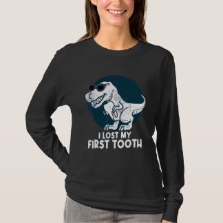 T-shirt I Lost My First Tooth  Dinosaur Tooth Fairy Teeth 