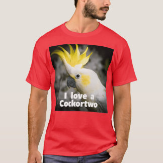 T-shirt I love a Cockortwo 1