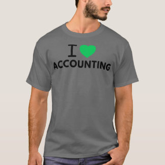 T-shirt I Love Accounting 15