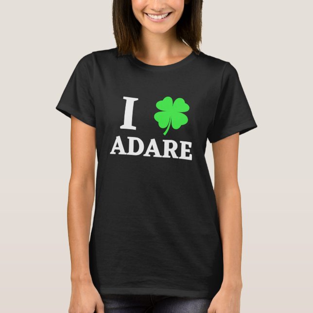 T-SHIRT I LOVE ADARE (Devant)