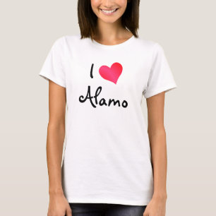 T-shirt I Love Alamo