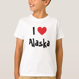 T-shirt I Love Alaska