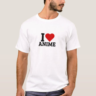 T-shirt I Love Anime - Anime Lover