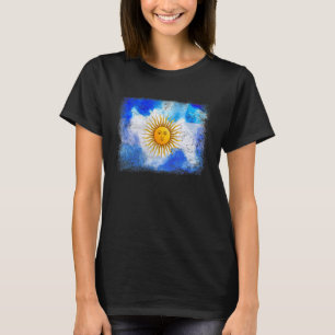 T-shirt I Love Argentina Football Fier Argentina F