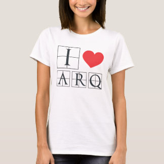 T-shirt I Love Arq