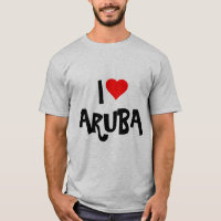"I Love Aruba" Conception personnalisée