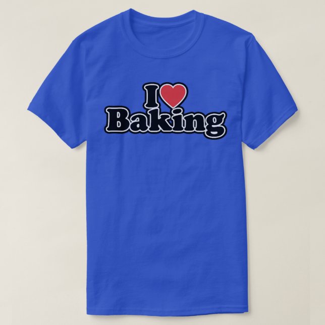 T-shirt I Love Baking 1936 (Design devant)