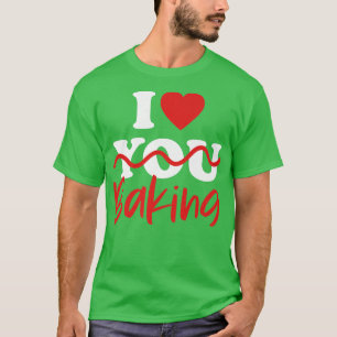T-shirt I Love Baking 1937