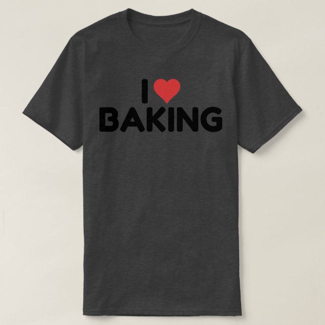 T-shirt I Love Baking 1943 (Design devant)