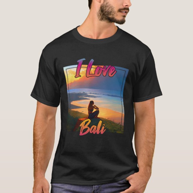 T-shirt I Love Bali (Devant)