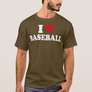 T-shirt I Love Baseball1