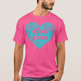 T-shirt I Love Bear Lake Shirt Utah Camping Cadeau