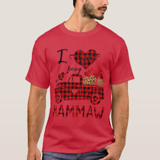 T-shirt I Love Being A Mammaw Car Grandma funny