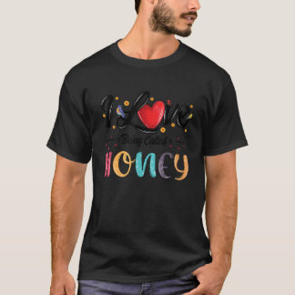 T-shirt I Love Being Call Honey grand-mère day for