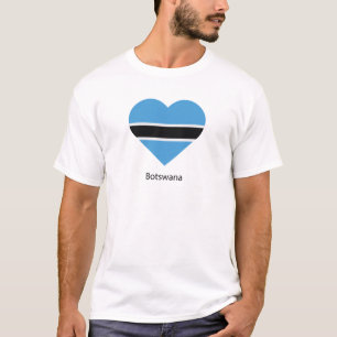 T-shirt I Love Botswana