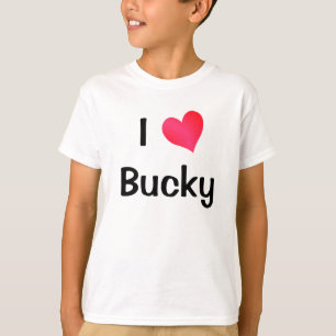 T-shirt I Love Bucky