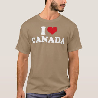 T-shirt I Love Canada1
