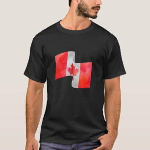 T-shirt I Love Canada Drapeau Canada Fête du Canada Maple