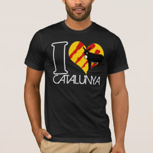 T-shirt I Love Catalunya