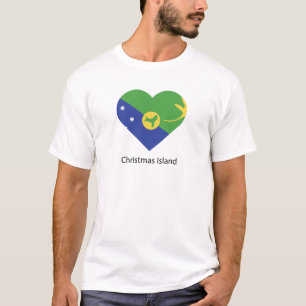 T-shirt I Love Christmas Island