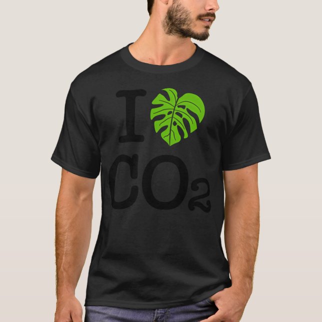 T-shirt I Love Co2 I Love Co2 (Devant)