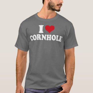T-shirt I Love Cornhole1
