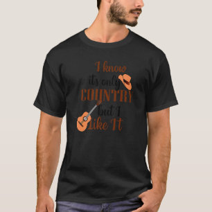 T-shirt I Love Country Music 1
