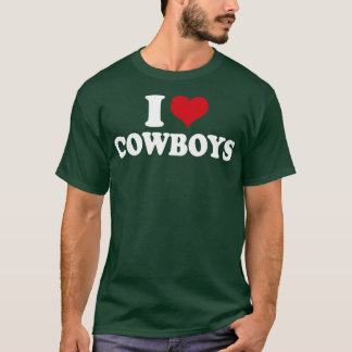 T-shirt I Love Cowboys1