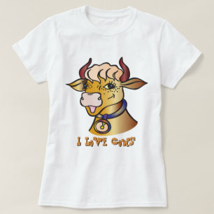 T-shirt I Love Cows