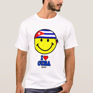 T-SHIRT I LOVE CUBA