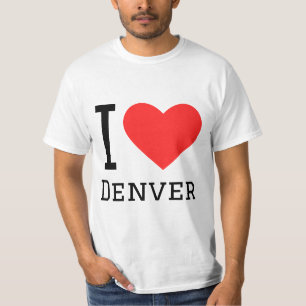 T-shirt I love Denver