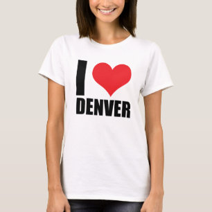 T-shirt I love Denver