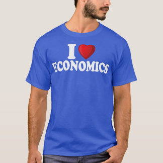T-shirt I Love Economics