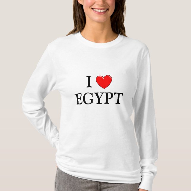T-shirt I love Egypt (Devant)