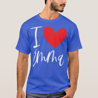 T-shirt I Love Emma