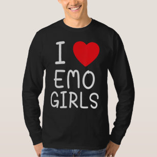 T-shirt I Love Emo Girls I Heart Emo Girls 20