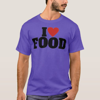 T-shirt I Love Food   (2) 