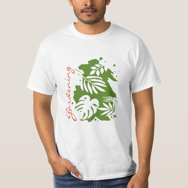 T-shirt I Love Gardening (Devant)