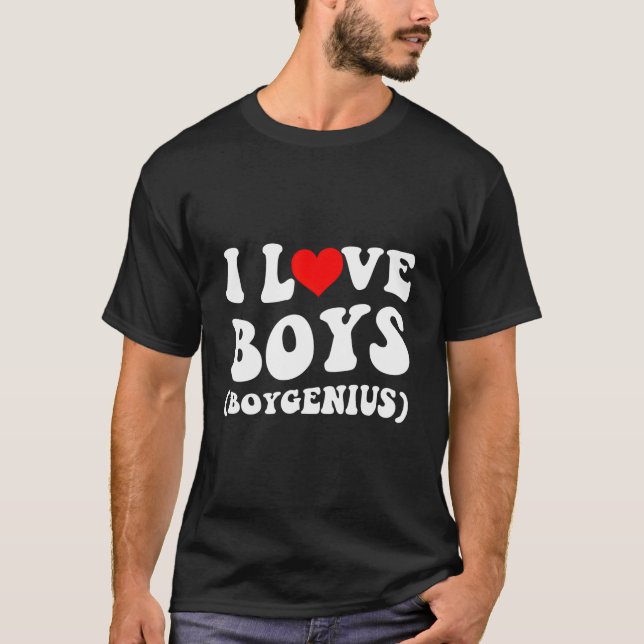 T-shirt I Love Genius (Devant)