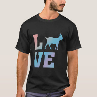 T-shirt I Love Goats Goat Animal