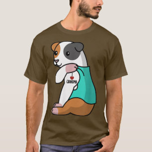 T-shirt I Love Grand-mère Tatouage Guinée Cochon Grand-mèr