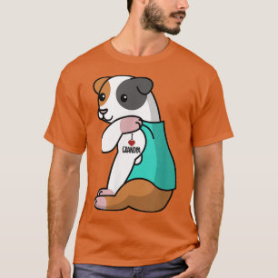 T-shirt I Love Grand-Père Tatouage Guinée Cochon Grand-pèr