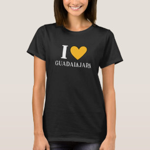 T-shirt I Love Guadalajara Mexique Vacances 4
