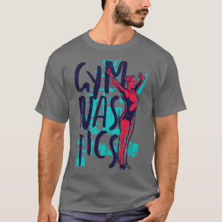 T-shirt I Love Gymnastique Gymnastique Amoureux Gymnastiqu